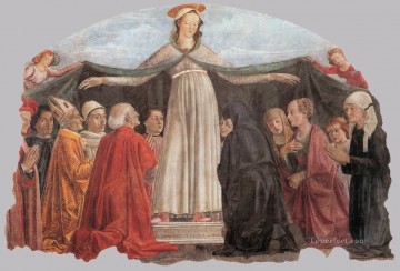  Irlanda Lienzo - Virgen De La Misericordia Renacimiento Florencia Domenico Ghirlandaio